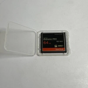SanDisk ExtremePro 64GB CF Speicherkarte G Extreme Pro 64GB 160MB/s Compact Flash - Bild 1 von 7