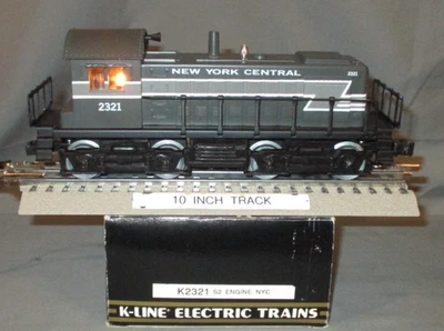 K-Line 2321 New York Central Dual Motor Pwr'd S-2 Diesel O/027 ga.  wks/ Lionel - Image 1 of 4