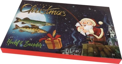 Paladin Adventskalender Hecht Zander RaubfischangelnWobbler Gummifische Geschenk - Bild 1 von 3