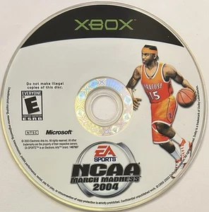 NCAA March Madness 2004 (Microsoft Xbox) SOLO DISCO | SIN SEGUIMIENTO | M893 - Imagen 1 de 1