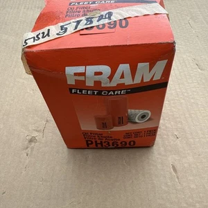 Fram PH3690 Engine Oil Filter FRAM Oil Filter = To Wix 57521 , Made In USA 🇺🇸 - Picture 1 of 8