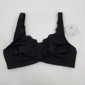 American Breast Care ABC 101 Mastectomy Bra Size 40B Black Contour Lace NEW - Picture 1 of 7