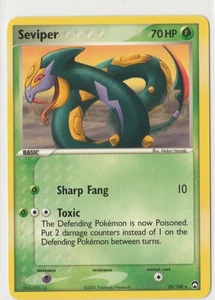 Pokémon Seviper EX Power Keepers 23/108 Rare EN - Picture 1 of 2