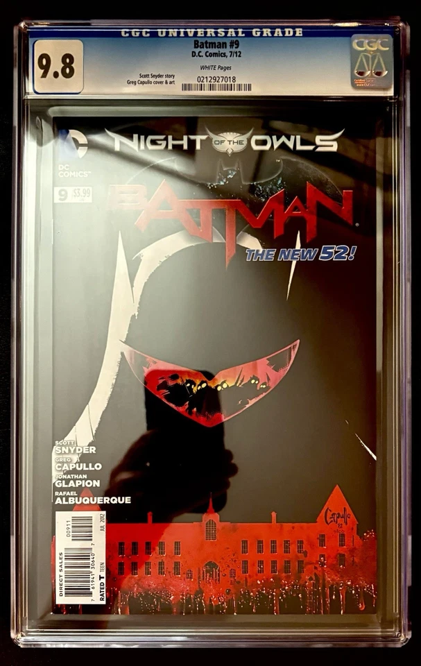 BATMAN # 9 CGC 9.8. THE NEW 52. (2012) - Image 1 of 1