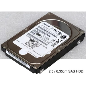 2.5" 6.35Cm SAS HDD MBF2600RC CA07173-B40700FS A3C40120418 For Fujitsu M1183 - Picture 1 of 4