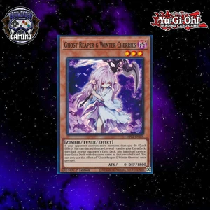 1st Edition Super Rare Ghost Reaper & Winter Cherries MP22-EN256 M/NM - Picture 1 of 2