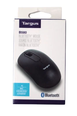 Brand New Targus B580 Bluetooth Mouse AMB580 Compact Size Black 3 Buttons - Image 1 of 4