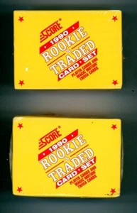 Lot 1990 Score Rookie Traded Set Baseball Frank Thomas Card Rc Cards Sealed - Picture 1 of 3
