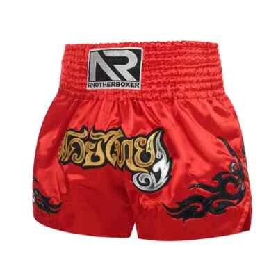 Sports Boxing Shorts High Elasticity Breathable Muay Thai Cord Design Kickboxing - Image 1 of 4
