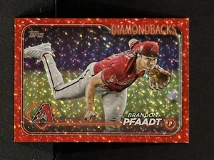 2024 Topps Series 2 Brandon Pfaadt #664 Red Foil #'d/199 SP Color Match - Picture 1 of 2