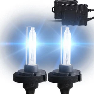 2X VLAND D2H Xenon Bulbs Conversion Kit Ballast For Headlights High / Low Beam - Picture 1 of 8