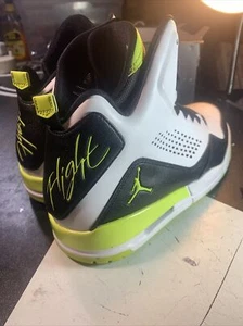 2013 Nike Air Jordan SC3 "Volt" White Basketball Shoes Size 11 / New With Box - Picture 1 of 12