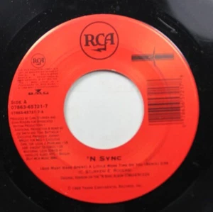 90S 45 'N Sync - A Little More Time On You / I Drive Myself Crazy On Rca - Picture 1 of 2
