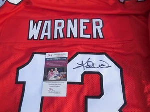 Kurt Warner signed Arizona Cardinals jersey HOF JSA COA - Picture 1 of 3