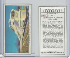 K0-0 Kellogg GB, Story of the Locomotive, 1963, #9 LW Aluminum Train