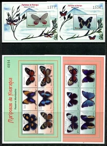 Nicaragua 2360-2363 MNH insects Butterflies 2000. x44494 - Picture 1 of 1