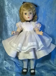 Vintage 1940er "MADAME ALEXANDER ALICE IM WUNDERLAND" PUPPE.HP."MARGARET" GESICHT.18"H.EXC - Bild 1 von 19