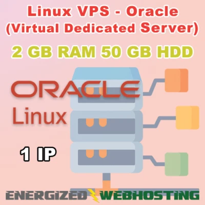 Oracle (Servidor Dedicado Virtual) 2GB RAM + 50GB HDD Foto 1 de 3