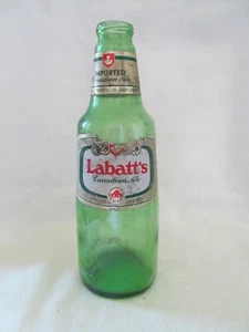 Vtg Labatt's Beer Bottle Green Glass 12 Fl. Oz. - Imagen 1 de 5