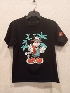 Mickey Mouse Shirt The Original 1928 Disney Collection By Neff Size Medium Black - Picture 1 of 5