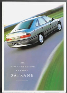 Renault Safrane 1996-1998 UK Market Sales Brochure 2.0, Executive & Questor - Picture 1 of 2