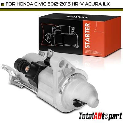 Motor De Arranque Para Honda Civic 2012-2015 HR-V 2016-2022 Acura ILX 1.4KW 12V CW 9T Foto 1 de 4