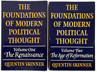 THE FOUNDATIONS OF MODERN POLITICAL THOUGHT Vols. 1 & 2 by Quentin Skinner | VG
