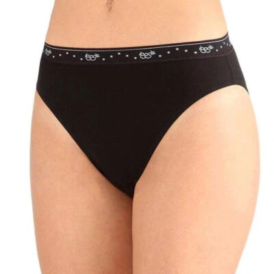 2 Slip Mujer Sloggi 100 Tai Algodón Elástico, Elástico Logo Art - Imagen 1 de 4