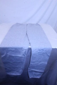 Joggers Sweatpants Heather Grey Youth Size Large by Hanes 24" Elastic Waist - Picture 1 of 12