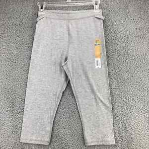 JCPenny Thereabouts Little & Big Girls Capri Leggings Pants Heather Grey Large 