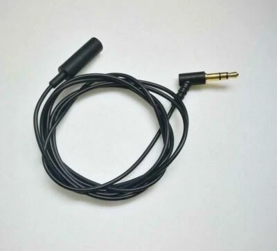 45" Replacement Audio Extension Cable 3.5mm For  QC3 QC15 IE OE AE Headphone - Image 1 of 4