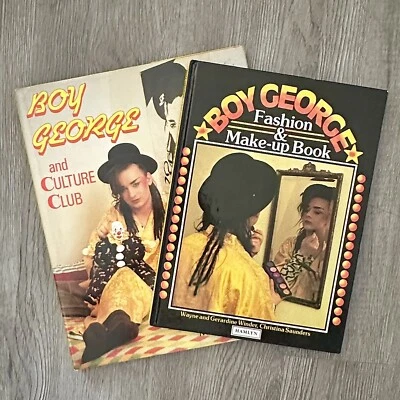 Vtg BOY GEORGE Book Bundle “Fashion & Make-Up Book”/“Boy George & Culture Club” - Image 1 of 4