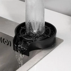 Automatic Cup Washer Faucet Glass Rinser Kitchen Sink Bar Glass Rinser Coffee - Picture 1 of 4
