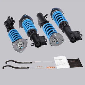 Lowering Kit Coilover For Subaru Forester SF 2.0L 4cyl EJ202 Adjustable Damper - Picture 1 of 12