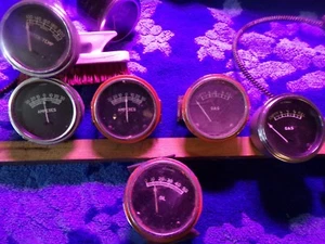 Gauges VINTAGE 2 1/16 Flathead HOTROD HOT ROD - Picture 1 of 5