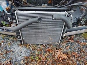 1995-1997 Jaguar XJ12 6.0 V12 RADIATOR & AC CONDENSER OEM - Bild 1 von 4