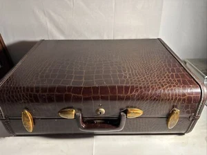 Vintage Samsonite Suitcase Luggage - Picture 1 of 7