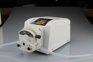 Labor Durchfluss regelbare Schlauchpumpe regelbar Wasser Flüssigkeit Transfer - Bild 1 von 11