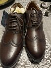 G.H. Bass & Co. Bass Propel Wingtip Classic Leather Shoes Brown Mens Size 7 M