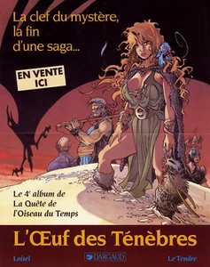 LOISEL LA QUETE DE L'OISEAU DU TEMPS AFFICHE PROMO L'OEUF DES TENEBRES 1987 - Bild 1 von 1