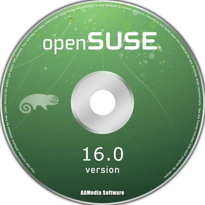 openSUSE 16.0 64bit Live Bootable Installation DVD Linux Operating System - Image 1 of 2
