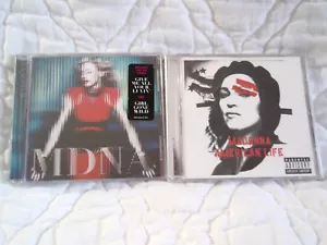LOT DE 2 CD MADONNA AMERICAN LIFE PA ECD ENHANCED & MDNA PROPRE ÉDITÉ NICKI MINAJ - Photo 1/7