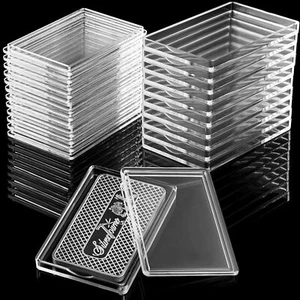 15 Pieces Silver Bar Case 1 oz Holder Clear Acrylic Storage - Picture 1 of 7
