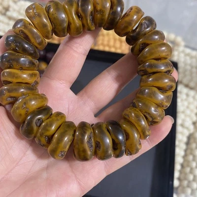 Браслет из янтаря пчелиного воска модные модные ювелирные изделия с натуральными бусинами - Изображение 1 из 4