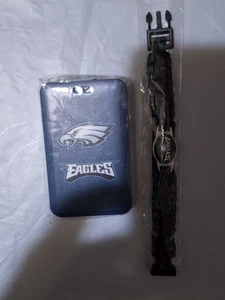 Philadelphia Eagles NFL Schlüsselband mit Ausweishalter und Paracord Armband - Bild 1 von 4