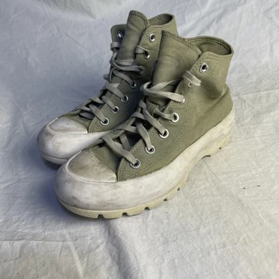 Converse Chuck Taylor All Star Lugged  571114C Light Green Womens Size 7 - Image 1 of 4