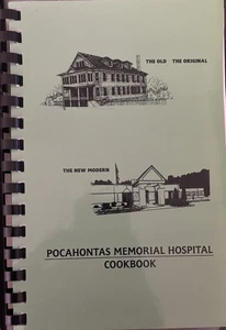 Pocahontas Memorial Hospital Cookbook Buckeye West Virginia - Picture 1 of 7