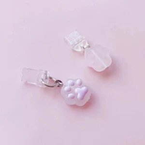 Phone Dust Plug Cat Claw Pendant Decoration For IPhone Type-C Charging Inter _wa - Photo 1/16
