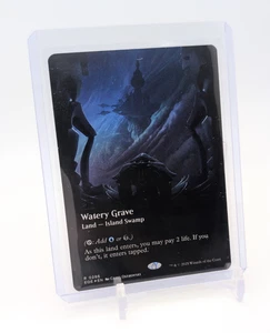 MTG - Watery Grave - FOIL Borderless Rare #286 - Edge of Eternities NM - Picture 1 of 2