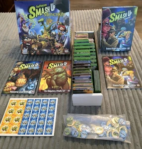 AEG Smash Up MUNCHKIN Card Game, + 3 Expansions (Great Find) NM - Picture 1 of 12
